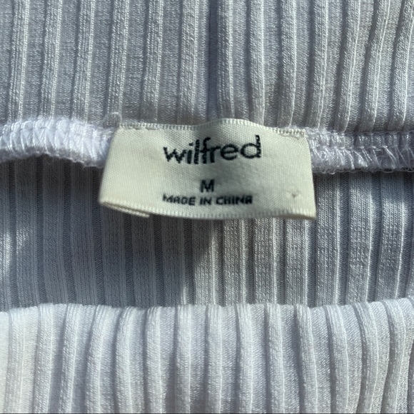 ARITZIA Off the Should White Top - Picture 4 of 4